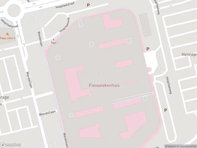 Besteld ambulance vervoer naar de Hospitaalweg in Almere