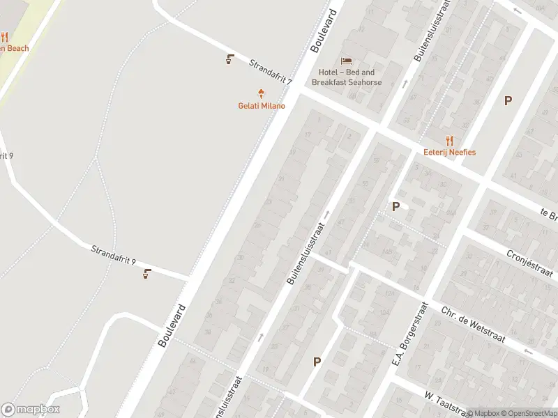 Ambulance met gepaste spoed naar de Princestraat in Katwijk