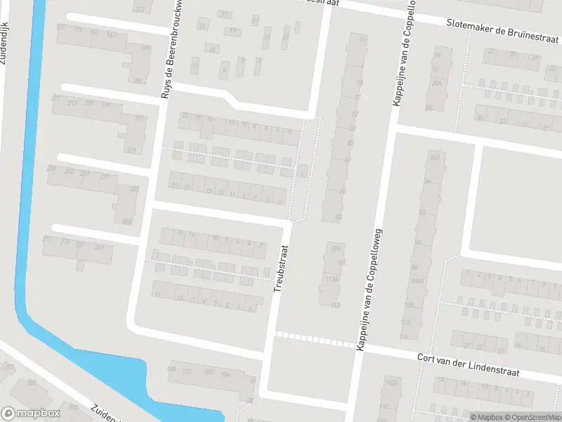 Overlastmelding Treubstraat in Dordrecht (3317 LS)