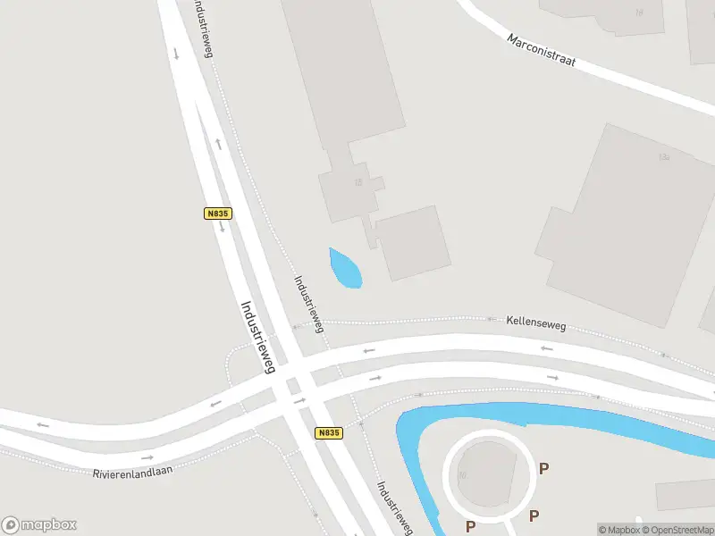 Politie naar de Industrieweg in Tiel vanwege aanrijding met letsel