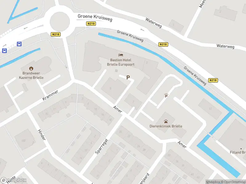 Ambulance met gepaste spoed naar de Amer in Brielle