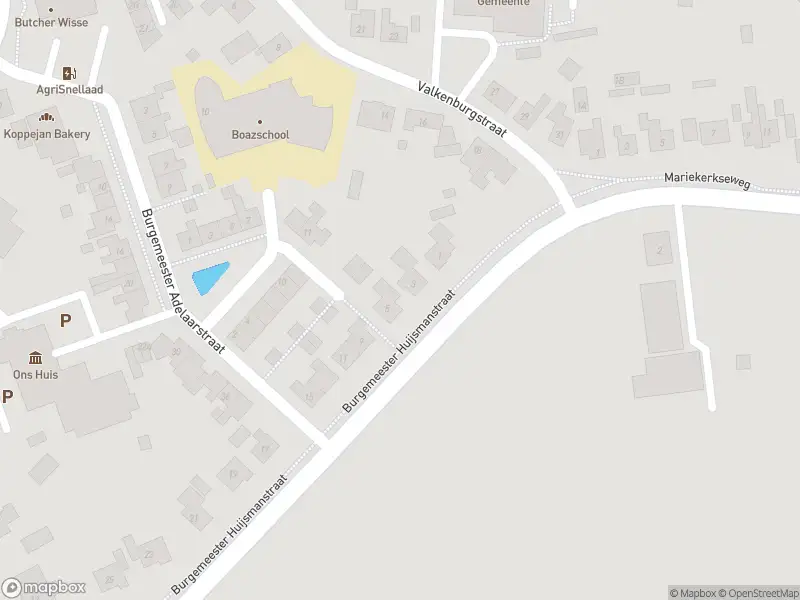 Politie met grote spoed naar de Burgemeester Huijsmanstraat in Meliskerke vanwege letsel