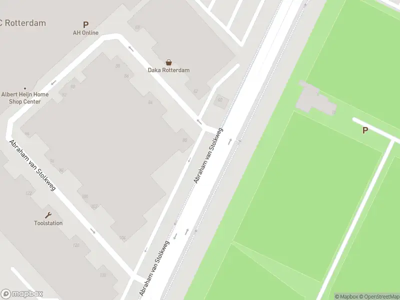Ambulance met grote spoed naar de Abraham van Stolkweg in Rotterdam