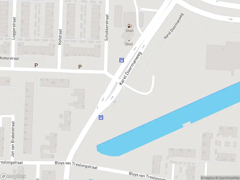 Ambulance met gepaste spoed naar de Karel Doormanweg in Dordrecht