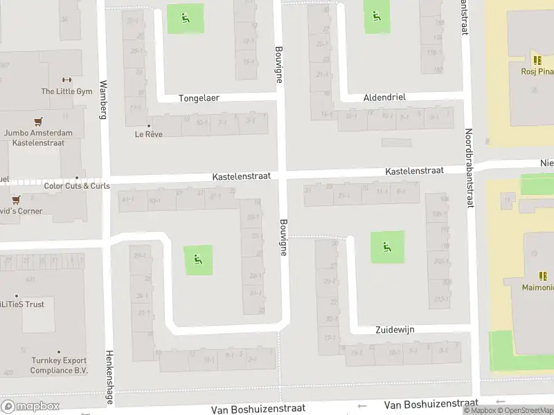 Ambulance met grote spoed naar de Wamberg in Amsterdam
