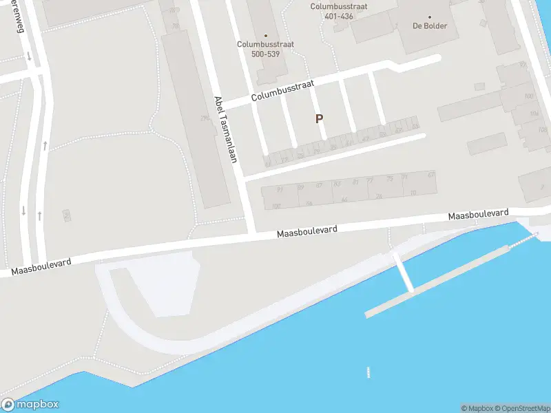 Ambulance met gepaste spoed naar de Maasboulevard in Vlaardingen