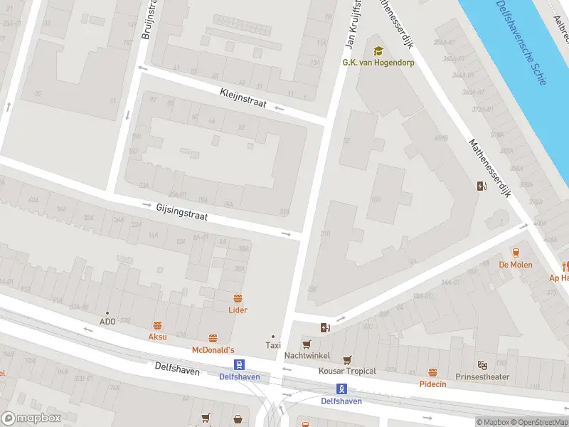 Ambulance naar de Jan Kruijffstraat in Rotterdam