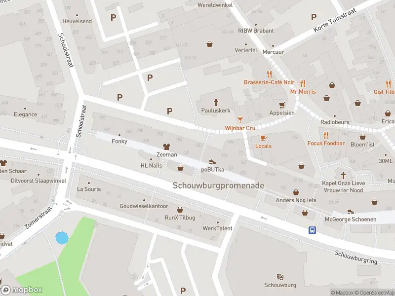 Anonieme overlastmelding Schouwburgpromenade in Tilburg