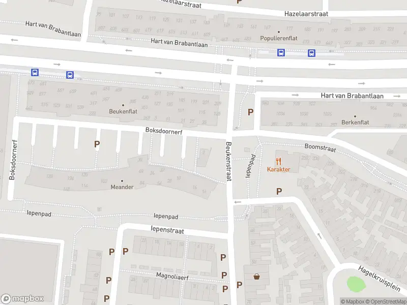 Overlastmelding Boksdoornerf in Tilburg