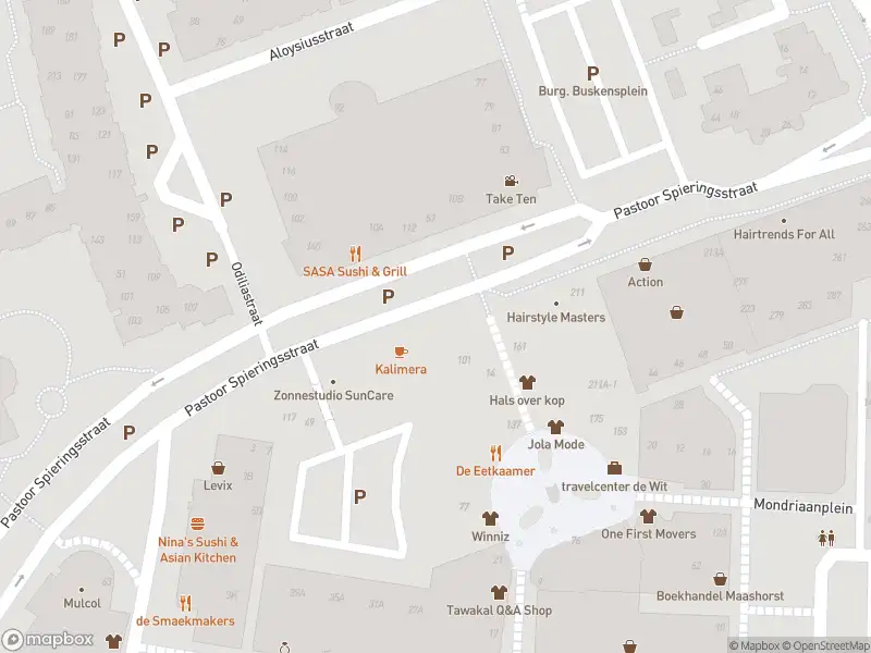 Brandweer met gepaste spoed naar de Margrietstraat in Uden vanwege stormschade