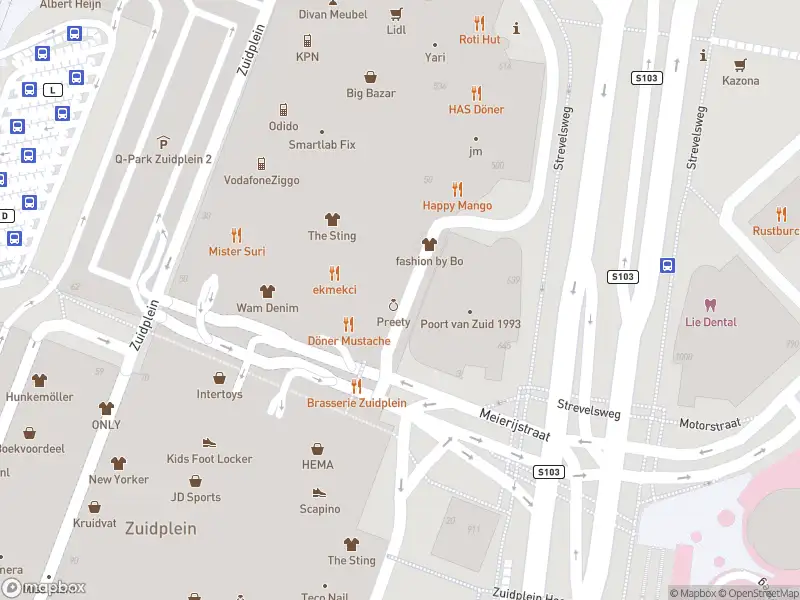 Ambulance met gepaste spoed naar de Meierijstraat in Rotterdam