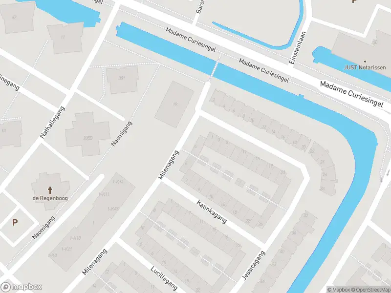 Ambulance met grote spoed naar de Milenagang in Zoetermeer