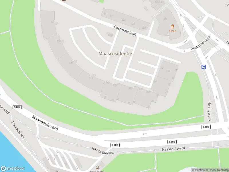 112 melding Ambulance met grote spoed naar de Oostmaaslaan in Rotterdam