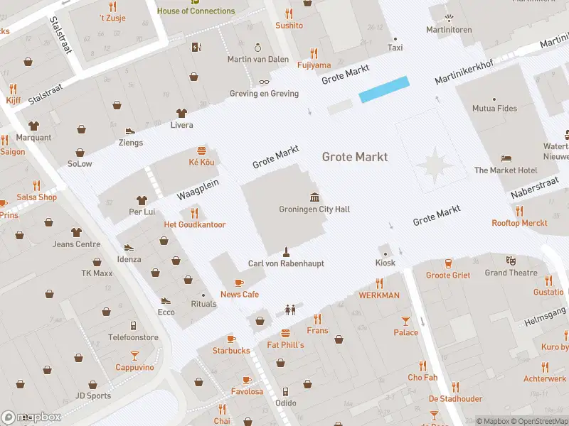 Brandweer met grote spoed naar de Vismarkt in Groningen vanwege stankoverlast