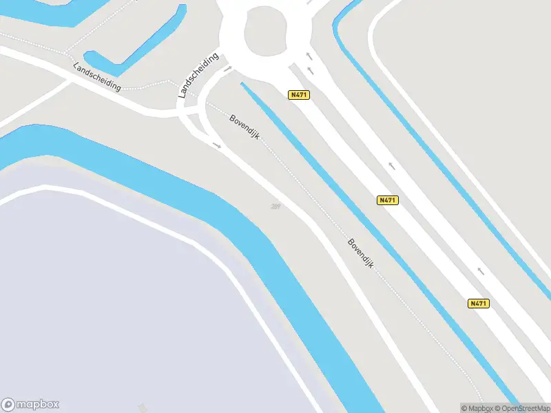 Ambulance met gepaste spoed naar de Landscheiding in Rotterdam