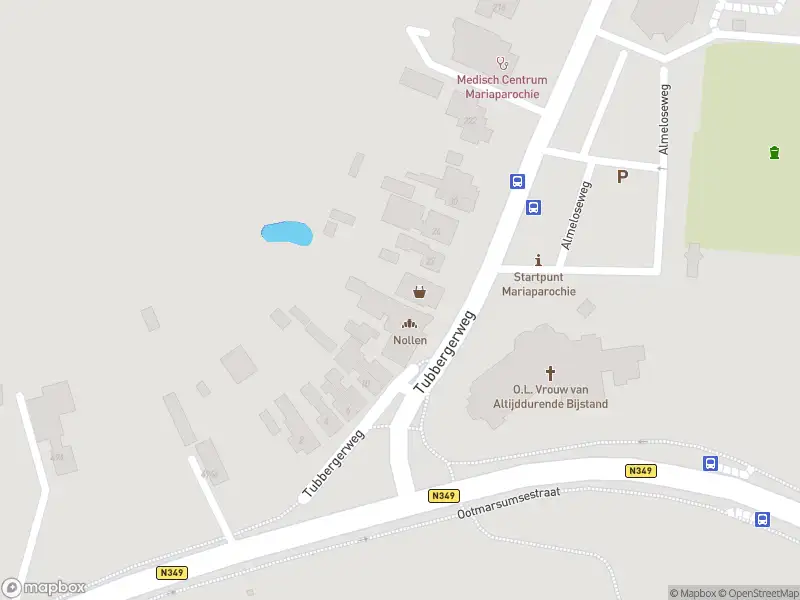 Politie naar de Tubbergerweg in Almelo vanwege aanrijding met letsel