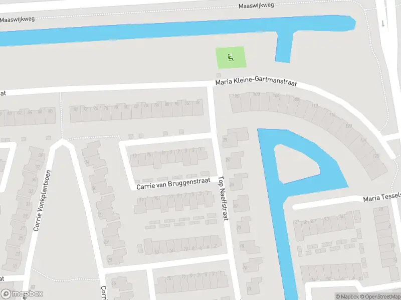 Ambulance met gepaste spoed naar de Anna Blamanstraat in Spijkenisse
