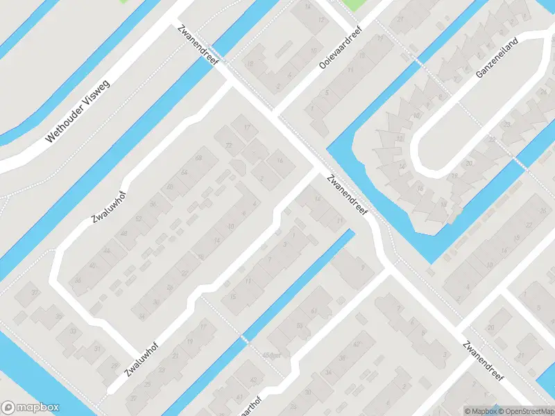 Ambulance met grote spoed naar de Zwaluwhof in Moordrecht