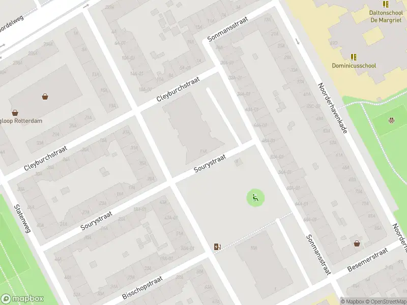 Ambulance met grote spoed naar de Sourystraat in Rotterdam