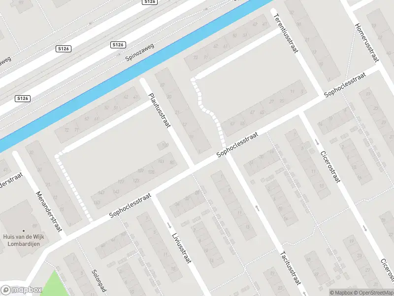 Ambulance met grote spoed naar de Plautusstraat in Rotterdam