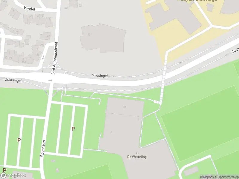 Brandweer met gepaste spoed naar de Kruisstraat in Venray vanwege stormschade