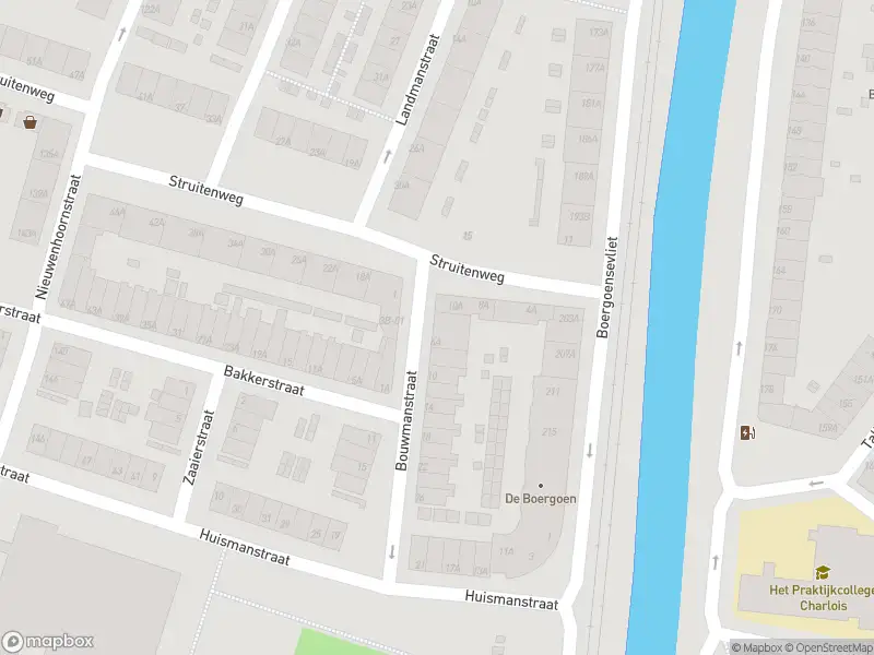 Ambulance met grote spoed naar de Bouwmanstraat in Rotterdam