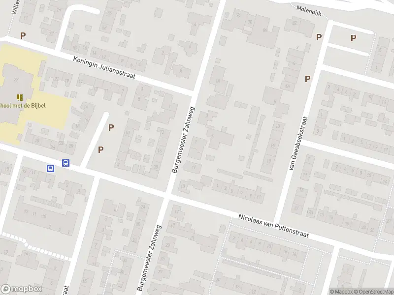 Ambulance met gepaste spoed naar de Burgemeester Zahnweg in Goudswaard