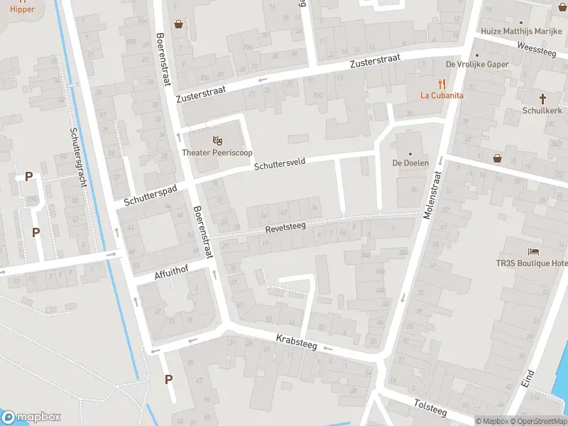 Ambulance met grote spoed naar de Revetsteeg in Gorinchem