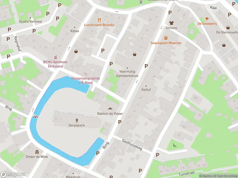 Ambulance met grote spoed naar de Voorstraat in Dirksland