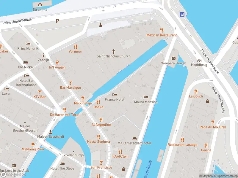 Besteld ambulance vervoer naar de Oudezijds Kolk in Amsterdam