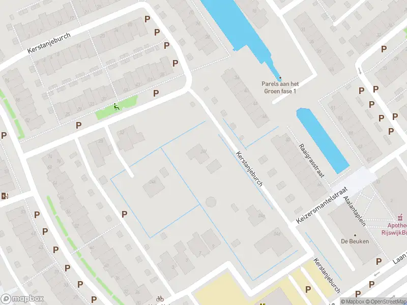 Ambulance met grote spoed naar de Kerstanjeburch in Rijswijk