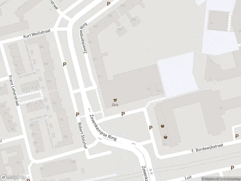 Ambulance met grote spoed naar de Zevenkampse Ring in Rotterdam