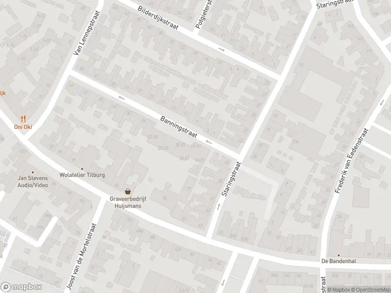 Overlastmelding Banningstraat in Tilburg