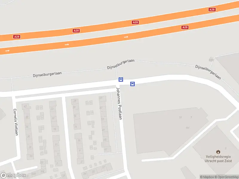 Politie naar de Cornelis Vlotlaan in Zeist vanwege aanrijding met letsel