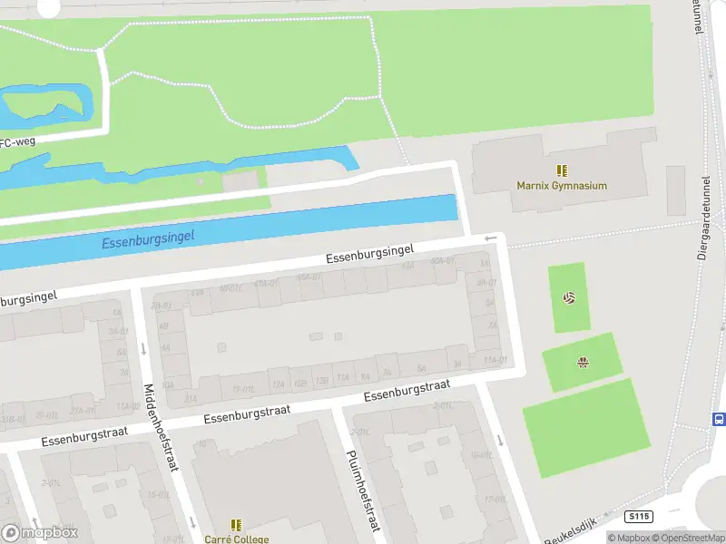 112 melding Ambulance met grote spoed naar de Essenburgsingel in Rotterdam