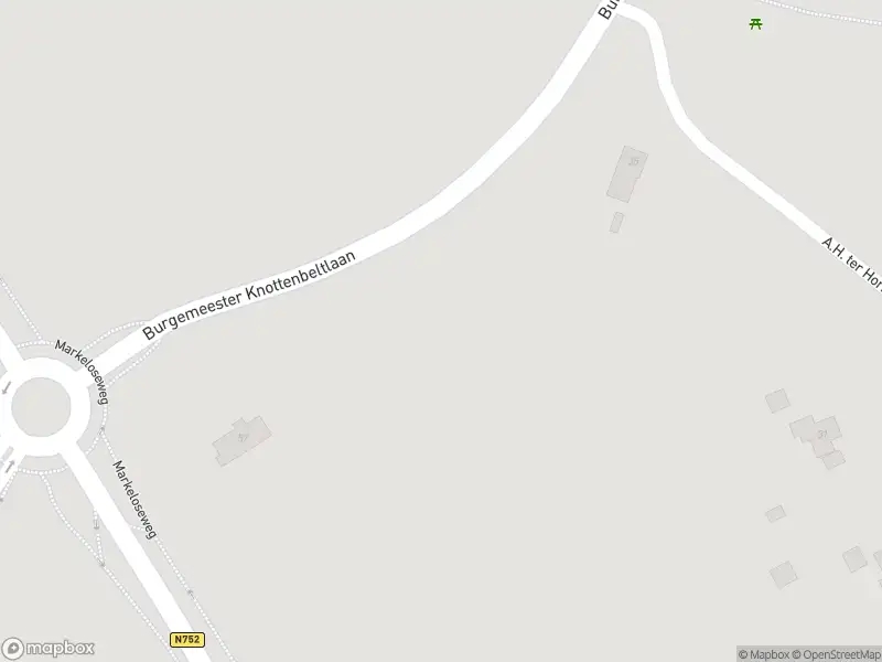 Politie naar de Burgemeester Knottenbeltlaan in Rijssen vanwege aanrijding met letsel