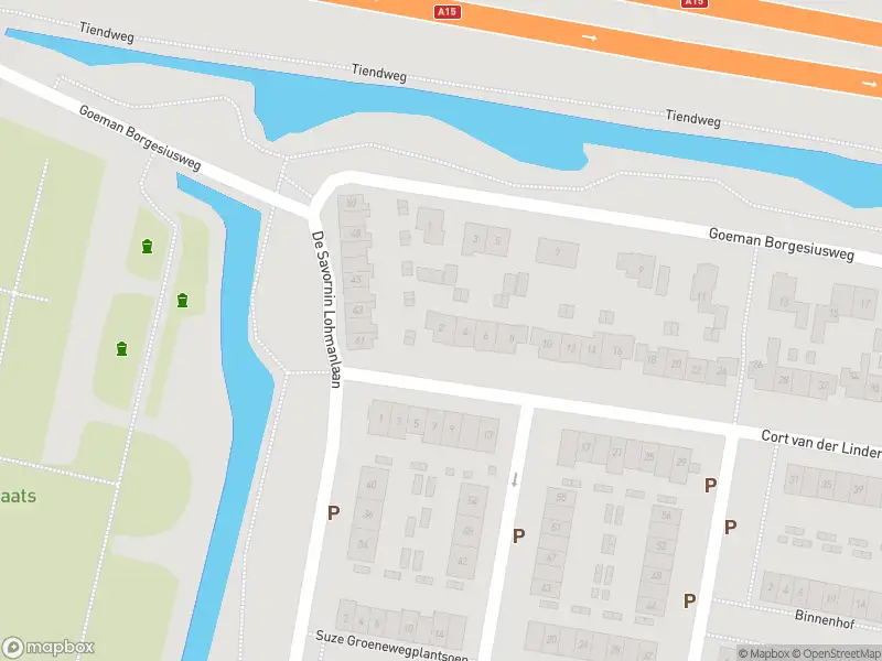 Ambulance met gepaste spoed naar de Cort van der Lindenlaan in Sliedrecht
