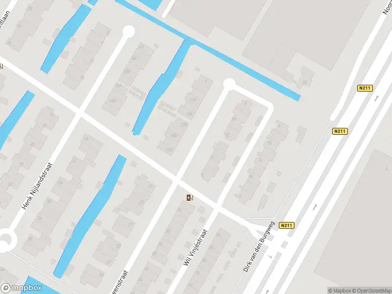 Ambulance met grote spoed naar de Leen van der Houwenstraat in Hoek van Holland