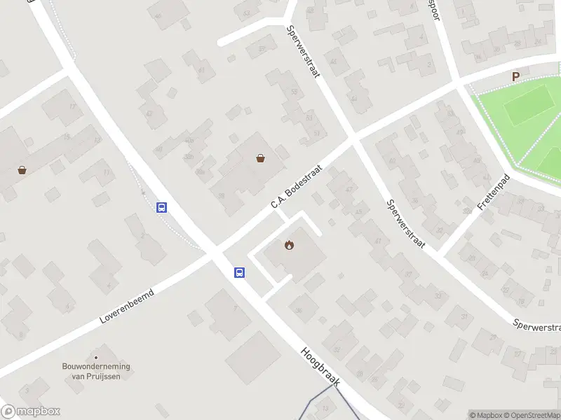 Brandweer met grote spoed naar de C.A. Bodestraat in Baarle-Nassau