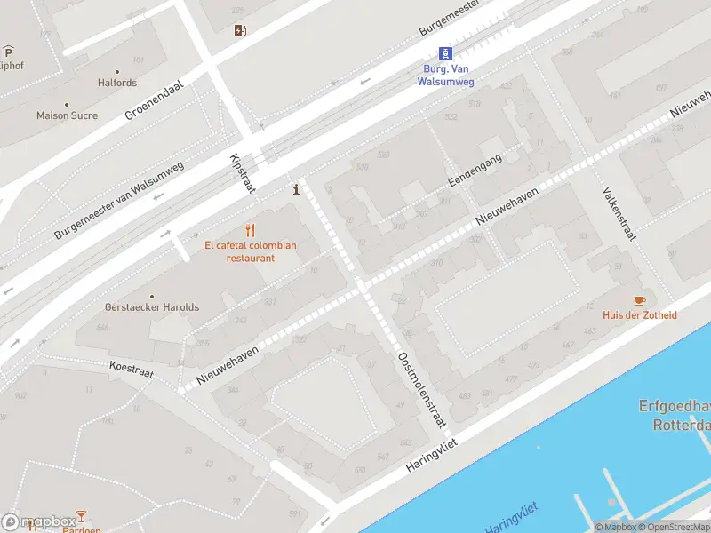 112 melding Brandweer met gepaste spoed naar de Oostmolenstraat in Rotterdam