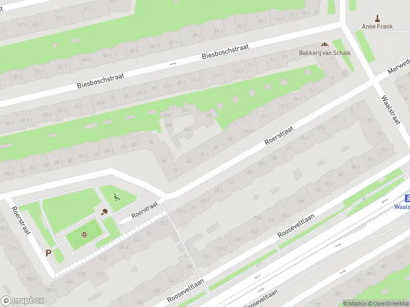 Brandweer met gepaste spoed naar de Biesboschstraat in Amsterdam