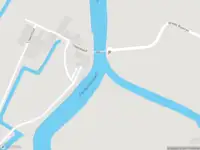 Brandweer met grote spoed naar de Westerein in Wjelsryp vanwege gebouwbrand