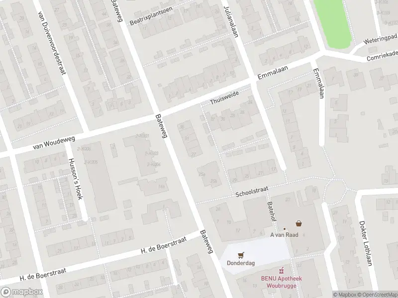 112 melding Overlastmelding Bateweg in Woubrugge