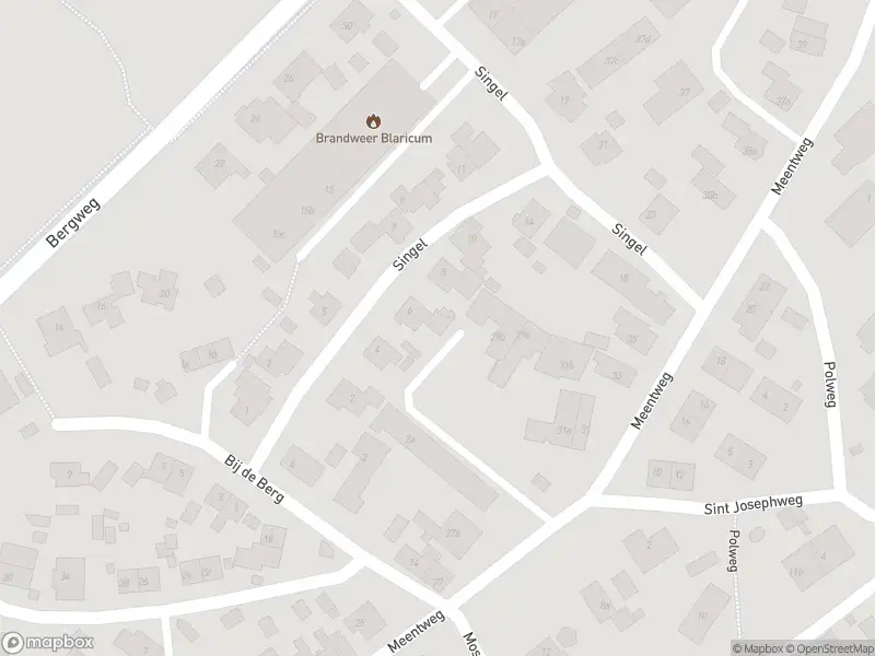 Brandweer met gepaste spoed naar de Singel in Blaricum