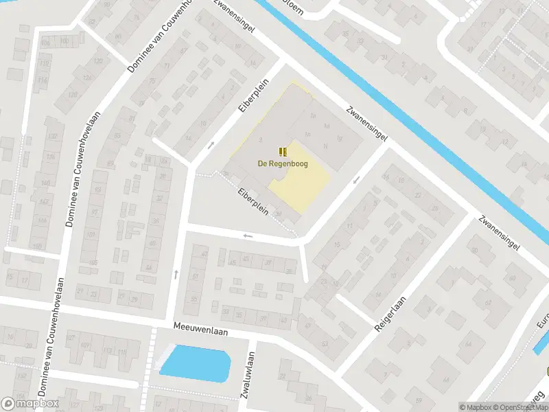 Ambulance naar de Eiberplein in Bergschenhoek