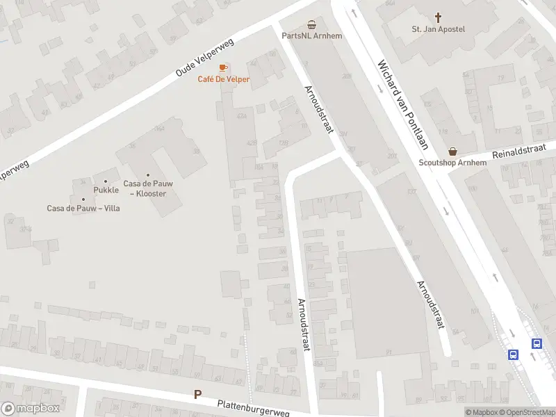 Brandweer met grote spoed naar de Wichard van Pontlaan in Arnhem vanwege gebouwbrand