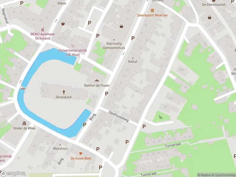 Ambulance met grote spoed naar de Voorstraat in Dirksland