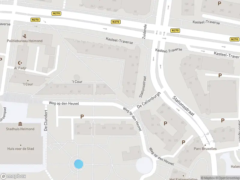 Politie naar de Weg op den Heuvel in Helmond