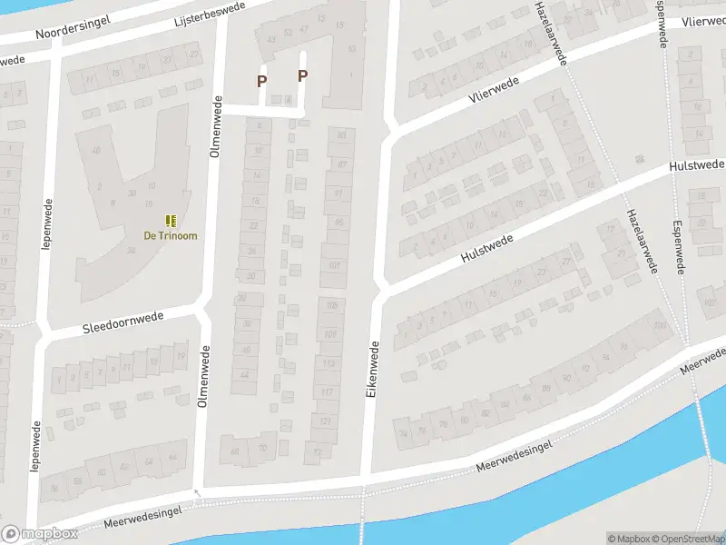 Politie naar de Eikenwede in Barendrecht vanwege ongeval met letsel