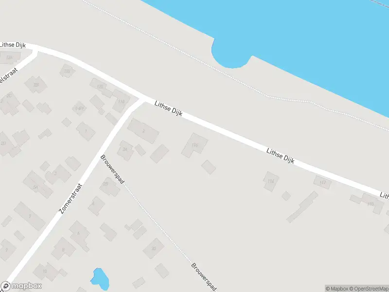 Politie naar de Lithse Dijk in Lith vanwege ongeval met letsel